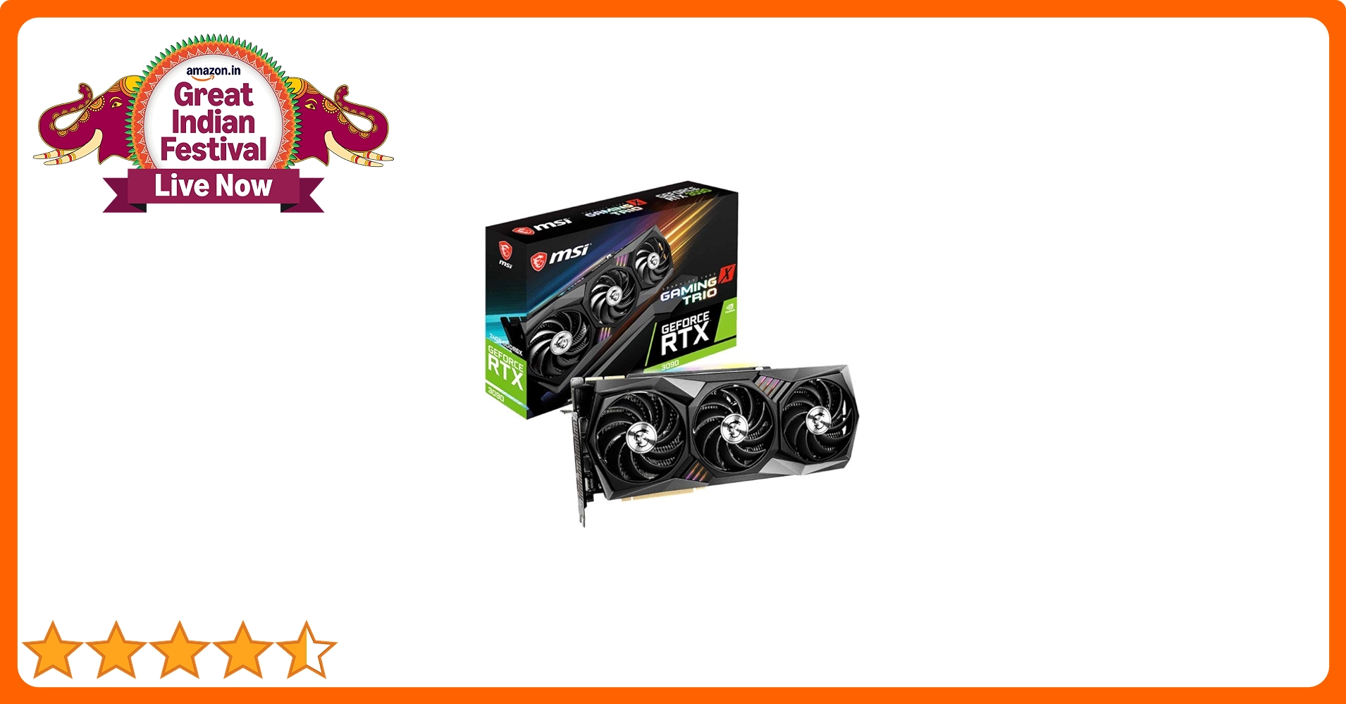 Amazon.in: Buy MSI GeForce RTX 3090 Gaming X Trio 24G I 24GB